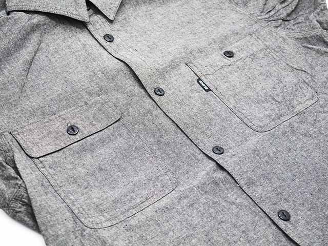 (30% OFF)��2����BLUCO/�֥륳��2025SS��Chambray L/S Work Shirts/�����֥졼���󥰥��꡼�֥������ġ�(151-11-121)