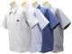 (30% OFF)��4����BLUCO/�֥륳��2025SS��Pullover S/S Stripe Work Shirts/�ץ륪���С����硼�ȥ��꡼�֥��ȥ饤�ץ������ġ�(153-21-101)