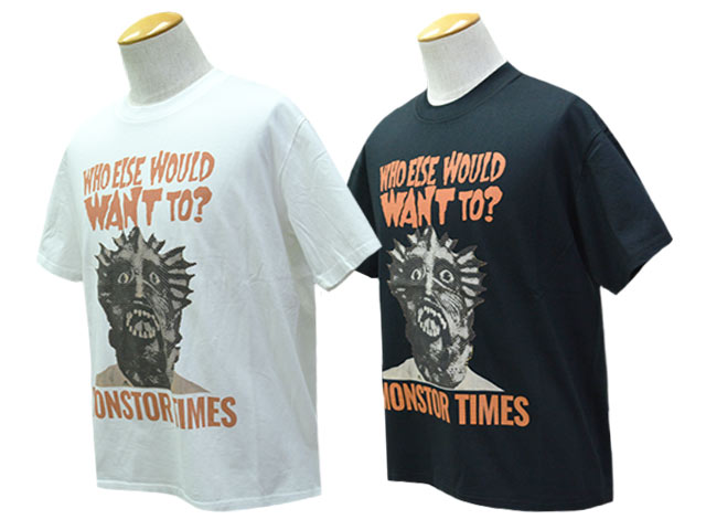 ��2����MONSTOR TIMES/��󥹥ȥ������ॺ��2025SS��MONSTOR GREETING Tee��WHO ELSE WOULD WANT TO?�� /��󥹥ȥ����꡼�ƥ���Tee��WHO ELSE WOULD WANT TO?�ɡ�(25SS-MT-003)