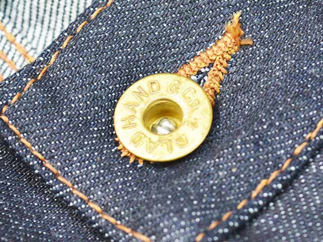 (30% OFF)��BY GLADHAND/�Х�����åɥϥ�ɡۡ�Gladden Denim Pants��Type-1��Rigid/����åǥ�ǥ˥�ѥ�ġɥ�����1�ɥꥸ�åɡ�(BYGH9903)