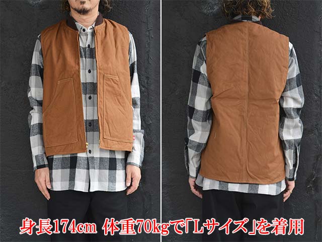 ��2����TUF-NUT/���եʥåġۡ�Cotton Duck Work Vest/���åȥ���å�����٥��ȡ�(TN15803)