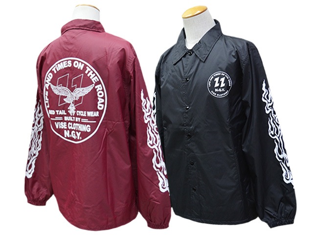 全2色【RED TAiL/レッドテイル】2025AW「V22-E ZF Coach Jacket/V22-E