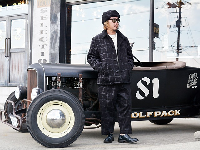 ��2����GANGSTERVILLE/����󥰥������ӥ��2025AW��Barbed Wire Ranch Coat/�С��٥åɥ磻�䡼���������ȡ�(GSV5302)