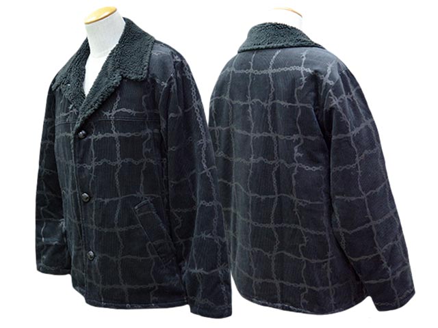 ��2����GANGSTERVILLE/����󥰥������ӥ��2025AW��Barbed Wire Ranch Coat/�С��٥åɥ磻�䡼���������ȡ�(GSV5302)