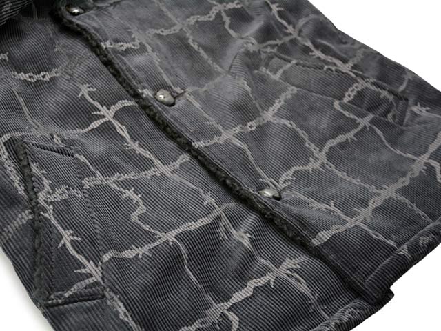 ��2����GANGSTERVILLE/����󥰥������ӥ��2025AW��Barbed Wire Ranch Coat/�С��٥åɥ磻�䡼���������ȡ�(GSV5302)