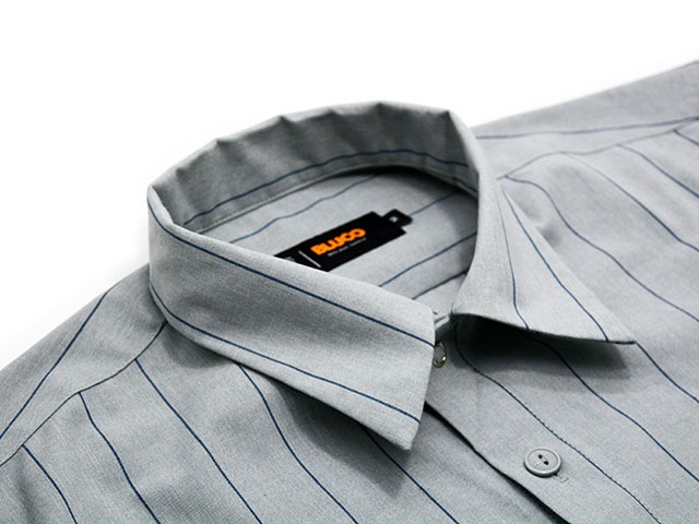 ��3����BLUCO/�֥륳��2026SS��Standard L/S Work Shirt��Stripe��/����������ɥ��󥰥��꡼�֥������ġɥ��ȥ饤�סɡ�(161-11-119)