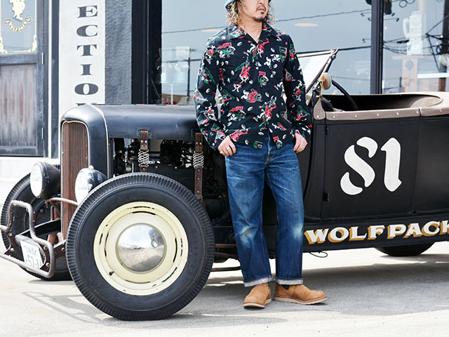 ��JELADO/�����顼�ɡ�2026SS��L/S Westcoast Shirt/���󥰥��꡼�֥������ȥ������ȥ���ġ�(SG21106)