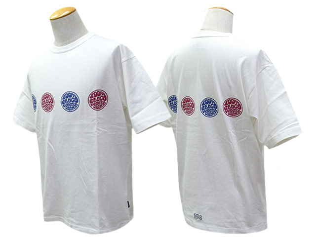 ��4����BLUCO/�֥륳��2026SS��Print Tee��STAMP��/�ץ���Tee�ɥ�����סɡ�(163-22-025)
