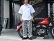 ��3����FLUTTER/�ե�å�����2026SS��AOP Plain Weave Easy Pants/AOP�ץ졼�󥦥����֥��������ѥ�ġ�(FL26-PT003)