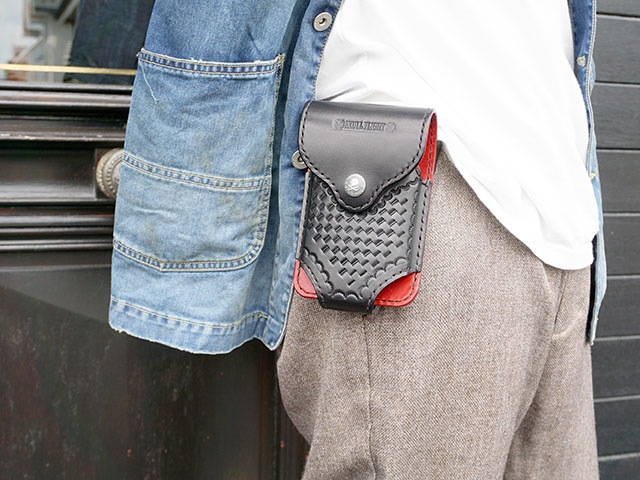 SKULL FLIGHT/スカルフライト】「Basket Carving Smart Phone Case