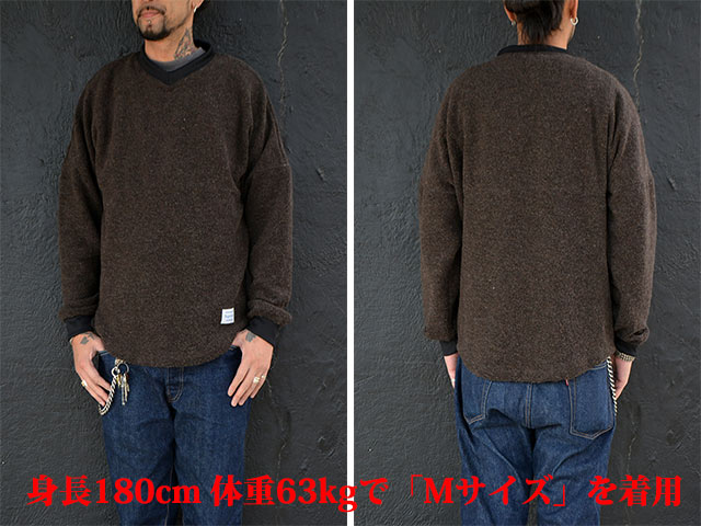 (30% OFF)��Sugar��Co./���奬������ɥ�����2022AW��Drop Sweater/�ɥ��åץ���������(SGR-KNT01)(�ǥ˥�/������/����ǥ���/���ᥫ��/�ϡ��졼/�ۥåȥ��å�/�ߥ꥿�꡼/WOLF PACK/����եѥå�)