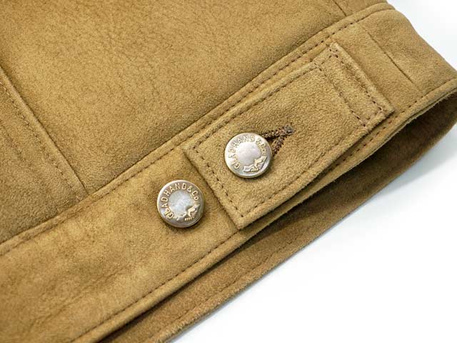 グラッドハンド GLADHAND スエードジャケット グラッドハンド カウレザー スエード ジャケット 買取実績