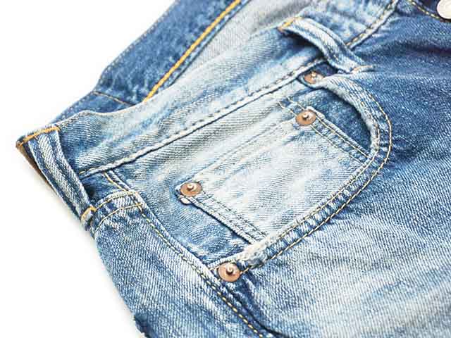 ��FULLCOUNT/�ե륫����ȡۡ�Wide Straight Denim Pants��Dartford-Super Smooth��/�磻�ɥ��ȥ졼�ȥǥ˥�ѥ�ġɥ����ȥե�����-�����ѡ����ࡼ���ɡ�(1341-0105SS/11.5oz)