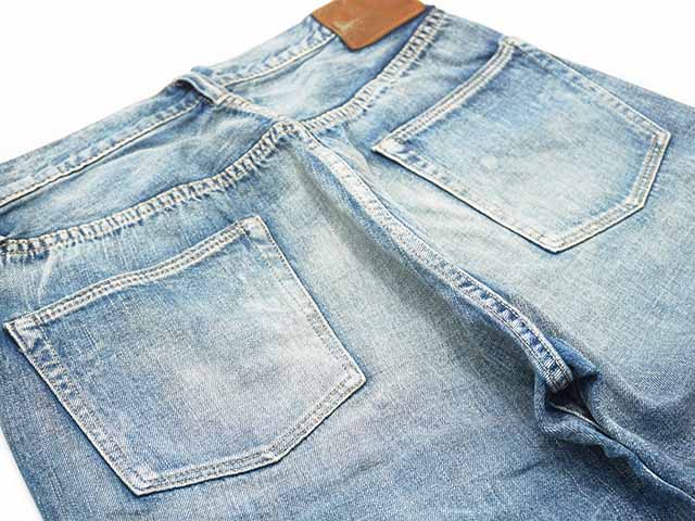 ��FULLCOUNT/�ե륫����ȡۡ�Wide Straight Denim Pants��Dartford-Super Smooth��/�磻�ɥ��ȥ졼�ȥǥ˥�ѥ�ġɥ����ȥե�����-�����ѡ����ࡼ���ɡ�(1341-0105SS/11.5oz)