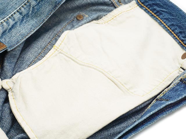 ��FULLCOUNT/�ե륫����ȡۡ�Wide Straight Denim Pants��Dartford-Super Smooth��/�磻�ɥ��ȥ졼�ȥǥ˥�ѥ�ġɥ����ȥե�����-�����ѡ����ࡼ���ɡ�(1341-0105SS/11.5oz)