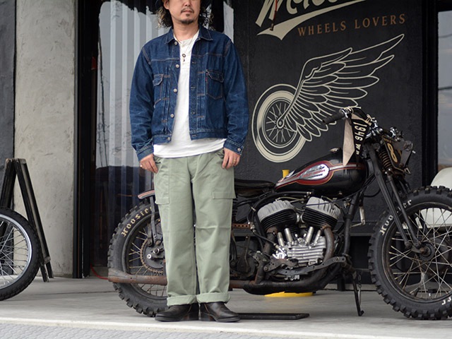 ��JELADO��COMBAT TOGS��/�����顼�ɡɥ���Хåȥȥ����ɡ�2025SS��Monkey Trousers/��󥭡��ȥ饦��������(CT11344)