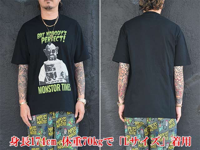 ��2����MONSTOR TIMES/��󥹥ȥ������ॺ��2025SS��MONSTOR GREETING Tee��SUPER MONSTORS!�� /��󥹥ȥ����꡼�ƥ���Tee��SUPER MONSTORS!�ɡ�(25SS-MT-004)