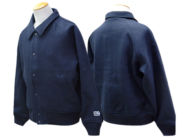 (30% OFF)��2����BLUCO/�֥륳��2025AW��Heavy Melton Award Jacket/�إӡ����ȥ󥢥�ɥ��㥱�åȡ�(157-31-046)