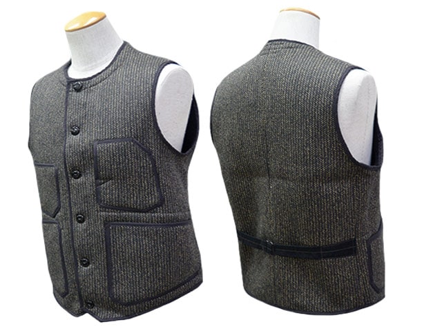 ��FREE WHEELERS/�ե꡼�ۥ����顼����2025FW�֡�LONGSHOREMAN�� WINTER WORKER VEST/�ɥ��󥰥��祢�ޥ�ɥ����󥿡�������٥��ȡ�(2531015)