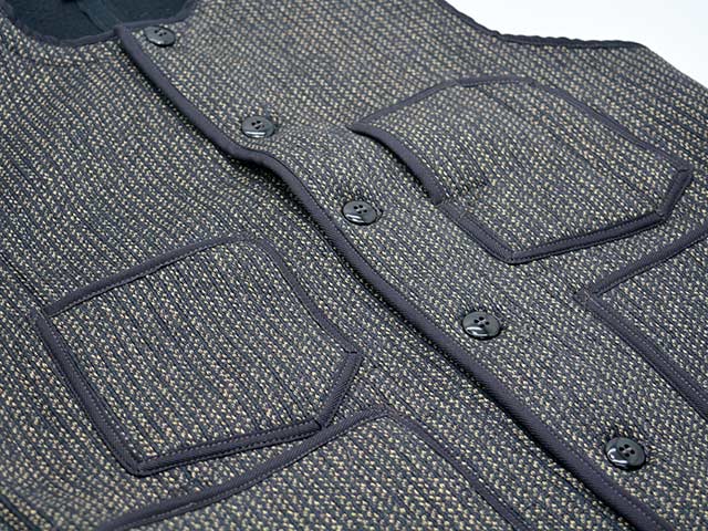 ��FREE WHEELERS/�ե꡼�ۥ����顼����2025FW�֡�LONGSHOREMAN�� WINTER WORKER VEST/�ɥ��󥰥��祢�ޥ�ɥ����󥿡�������٥��ȡ�(2531015)