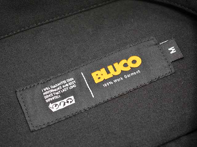 ��3����BLUCO/�֥륳��2026SS��Standard L/S Work Shirt��Solid��/����������ɥ��󥰥��꡼�֥������ġɥ���åɡɡ�(161-11-109)