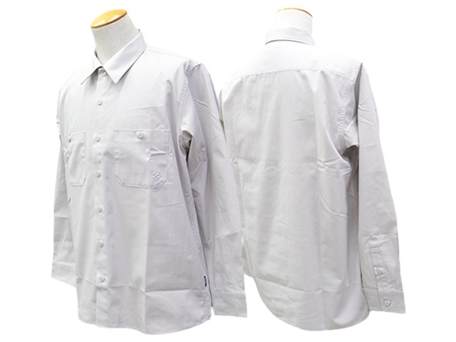 ��3����BLUCO/�֥륳��2026SS��Standard L/S Work Shirt��Solid��/����������ɥ��󥰥��꡼�֥������ġɥ���åɡɡ�(161-11-109)