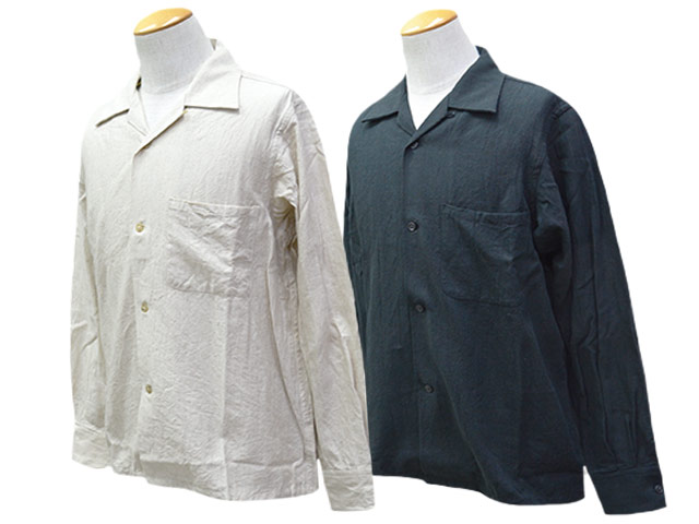 CLESSTE クレスト プルオーバータイプロングスリーブシャツ 全2色【WILD AT HEART/ワイルドアットハート】2026SS「Open Collar L/S