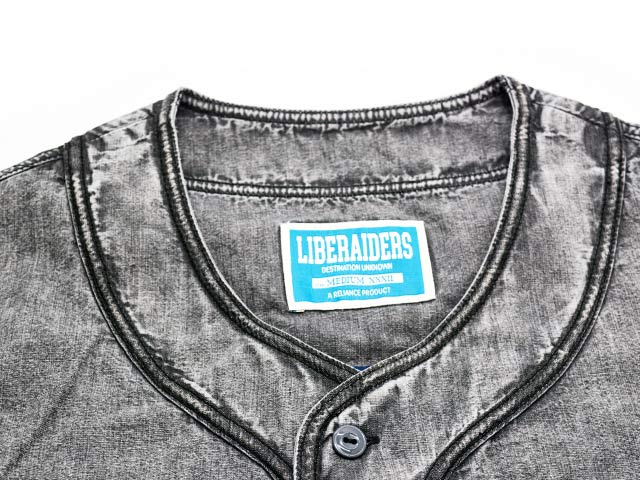 ��2����Liberaiders/��٥쥤��������2026SS��Chambray Baseball Shirt/�����֥졼�١����ܡ��륷��ġ�(73201)