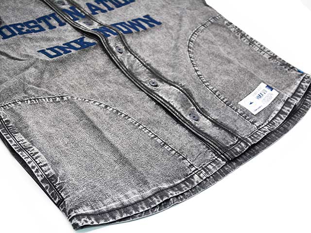 ��2����Liberaiders/��٥쥤��������2026SS��Chambray Baseball Shirt/�����֥졼�١����ܡ��륷��ġ�(73201)