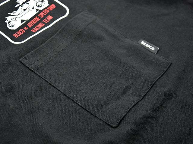��4����BLUCO/�֥륳�ۡߡ�JOYRIDE SPEED SHOP/���祤�饤�ɥ��ԡ��ɥ���åס�2026SS��Pocket Tee��RACING��/�ݥ��å�Tee�ɥ졼���󥰡ɡ�(163-22-028)