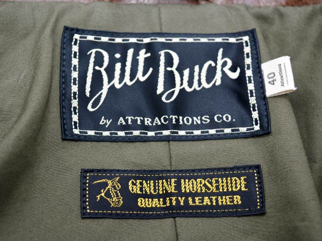 ��BILTBUCK by ATTRACTIONS/�ӥ�ȥХå��Х����ȥ饯����󥺡ۡ�Horsehide Cossack Jacket��Lot.888��/�ۡ����ϥ��ɥ����å����㥱�åȡ�Lot.888�ɡ�