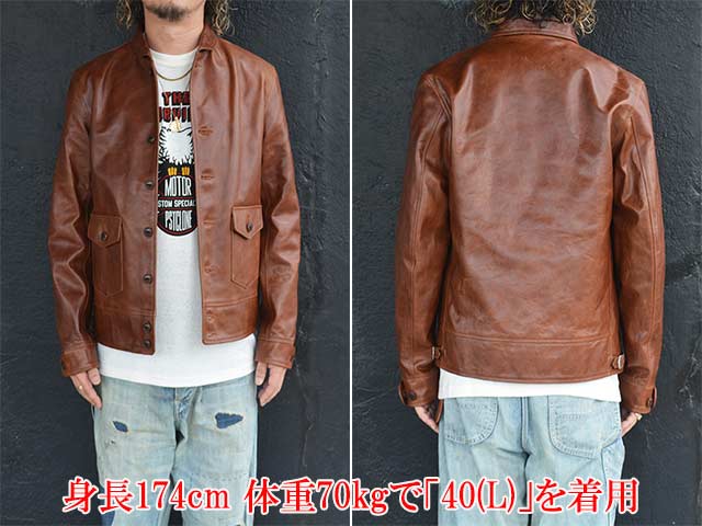 ��BILTBUCK by ATTRACTIONS/�ӥ�ȥХå��Х����ȥ饯����󥺡ۡ�Horsehide Cossack Jacket��Lot.888��/�ۡ����ϥ��ɥ����å����㥱�åȡ�Lot.888�ɡ�