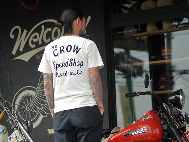 2OLD CROW/ɥ2022SSS/S Crew Neck TeeCrow Club/硼ȥ꡼֥롼ͥåTeeɥ֡ɡ(OC-22-SS-15)(WEIRDO//GLAD HAND/åɥϥ/GANGSTERVILLE/󥰥ӥ)