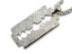 ��SHAFT SILVER WORKS/����եȥ���С�������ۡ�Razor Pendant Top/�쥤�����ڥ����ȥȥåס�(SN-049)