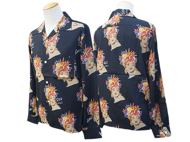 GANGSTERVILLE/ギャングスタービル】2024SS「Carmen L/S Shirts