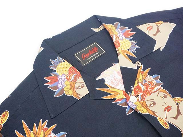 (50% OFF)��GANGSTERVILLE/����󥰥������ӥ��2024SS��Carmen L/S Shirts/��������󥰥��꡼�֥���ġ�(GSV-24-SS-04)