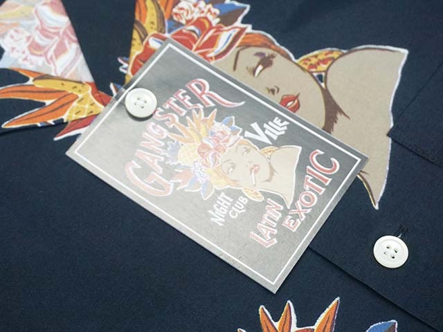 (50% OFF)��GANGSTERVILLE/����󥰥������ӥ��2024SS��Carmen L/S Shirts/��������󥰥��꡼�֥���ġ�(GSV-24-SS-04)