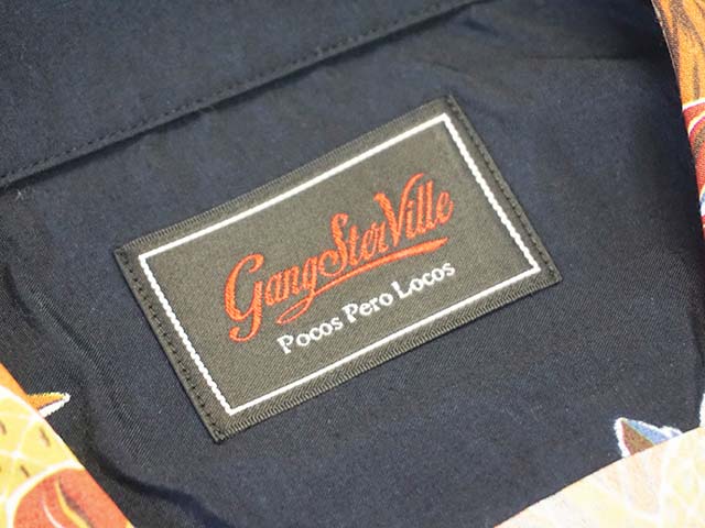 (50% OFF)��GANGSTERVILLE/����󥰥������ӥ��2024SS��Carmen L/S Shirts/��������󥰥��꡼�֥���ġ�(GSV-24-SS-04)