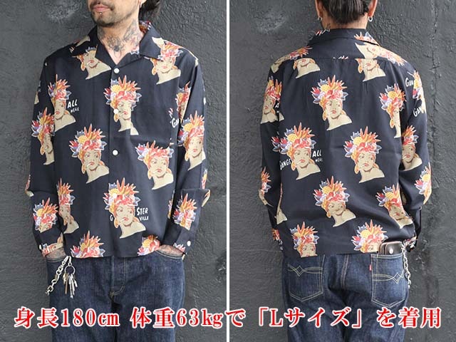 GANGSTERVILLE/ギャングスタービル】2024SS「Carmen L/S Shirts