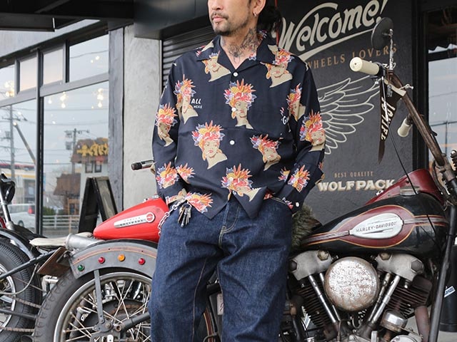 GANGSTERVILLE/ギャングスタービル】2024SS「Carmen L/S Shirts