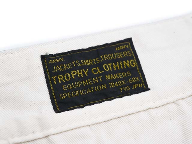 ��2����TROPHY CLOTHING/�ȥ��ե������������󥰡�2024SS��40 Civilian Trousers/40���ӥꥢ��ȥ饦��������(TR-CP01)