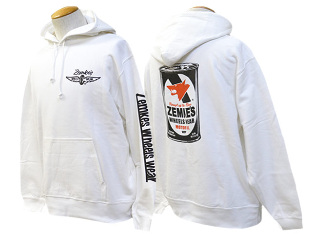 ��ZEMKE'S WHEELS WEAR/���ॱ���ۥ����륺�������ۡ�Rodder Pile Pullover Parka��Motor Oil��/���å����ѥ���ץ륪���С��ѡ������ɥ⡼����������ɡ�
