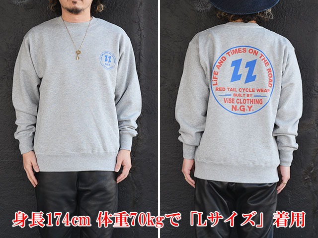 2RED TAiL/åɥƥ2025SSV22 Heavy Weight Crew Neck Sweat/V22إӡȥ롼ͥååȡ(RKK-502)