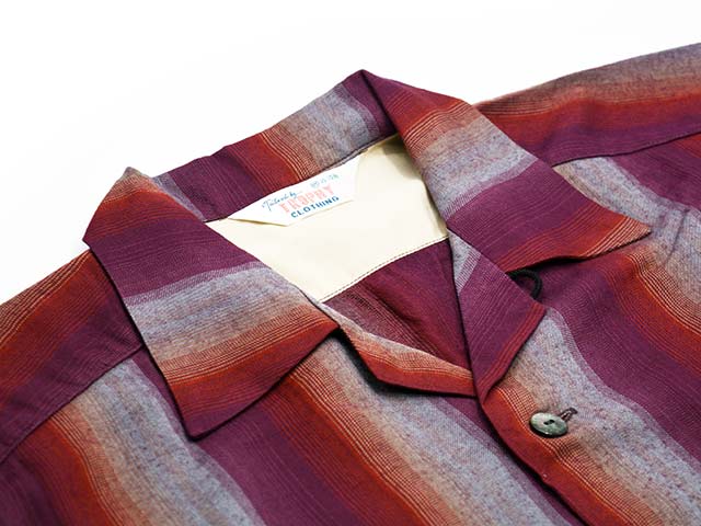 ��TROPHY CLOTHING/�ȥ��ե������������󥰡�2025SS��Town Craft Rayon Stripe L/S Shirts/�����󥯥�եȥ졼��󥹥ȥ饤�ץ��󥰥��꡼�֥���ġ�(TR25SS-403)