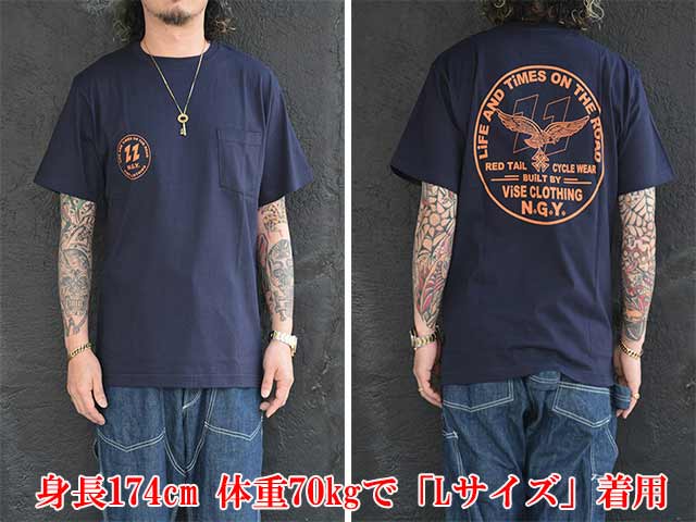 ��3����RED TAiL/��åɥƥ����2025SS��V22-E S/S Tee/V22-E���硼�ȥ��꡼��Tee��(RKK-520)