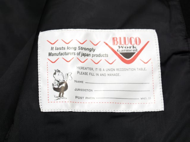 ��2����BLUCO/�֥륳��2025AW��Heavy Melton Pharaoh Coat/�إӡ����ȥ�ե��饪�����ȡ�(157-34-009)