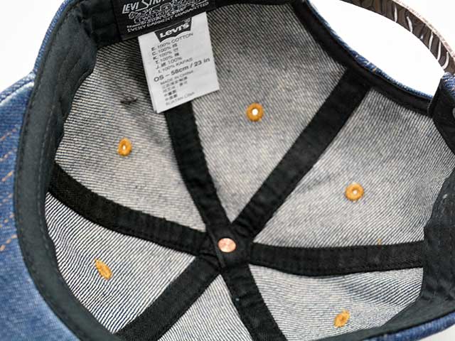 ��LEVI'S/�꡼�Х����ۡ�Relaxed Dad Heritage Cap/���å����ɥ��åɥإ�ơ�������åס�(000A9-0005/13.8oz)