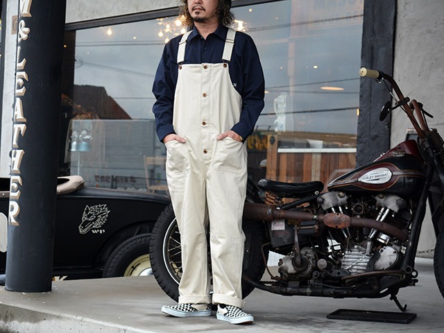 ��3����BLUCO/�֥륳��2026SS��Japan Denim Overalls��Rigid��/����ѥ�ǥ˥४���С�������ɥꥸ�åɡɡ�(161-43-008)