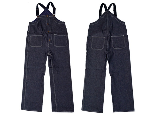 ��3����BLUCO/�֥륳��2026SS��Japan Denim Overalls��Rigid��/����ѥ�ǥ˥४���С�������ɥꥸ�åɡɡ�(161-43-008)