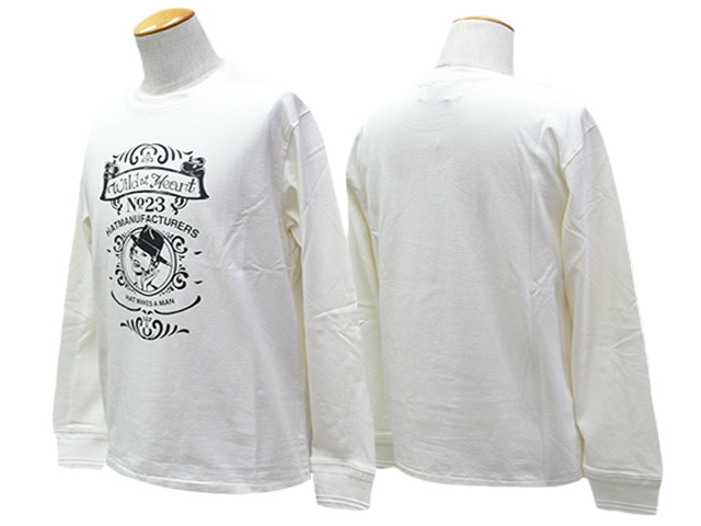 ��2����WILD AT HEART/�磻��ɥ��åȥϡ��ȡ�2026SS��6.2oz Crew Neck L/S Tee��PIN UP��/6.2���󥹥��롼�ͥå����󥰥��꡼��Tee�ɥԥ�ʥåסɡ�(8261005)